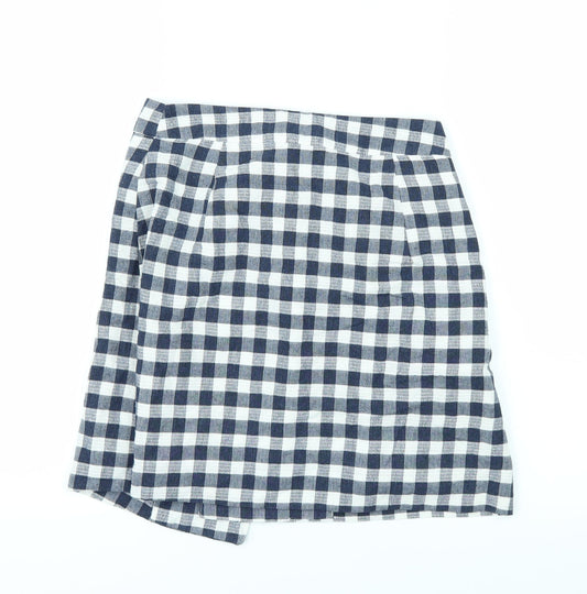 mg Womens Blue   A-Line Skirt Size S