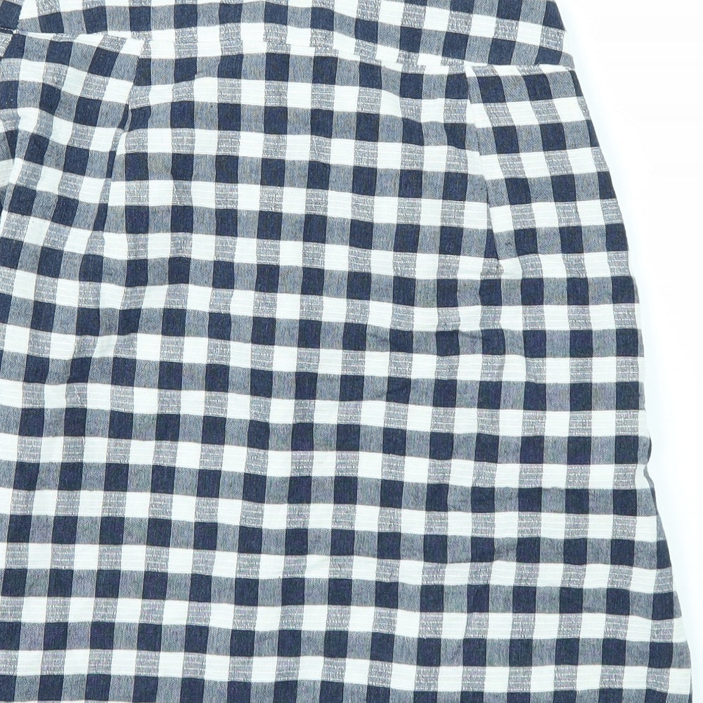 mg Womens Blue   A-Line Skirt Size S