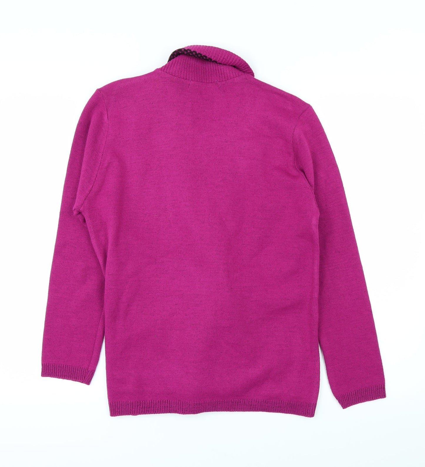 Envy Womens Purple   Pullover Jumper Size M
