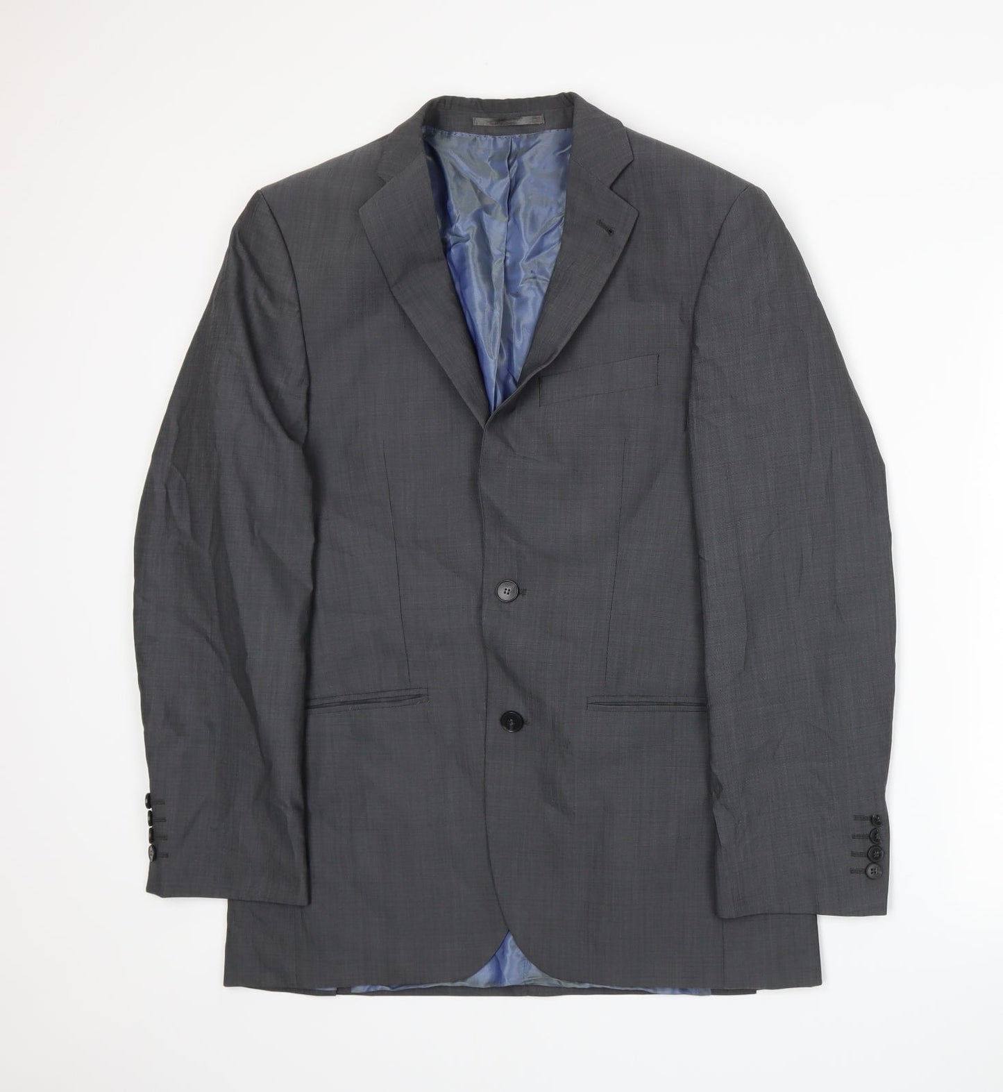 Preworn Mens Grey   Jacket Suit Jacket Size L