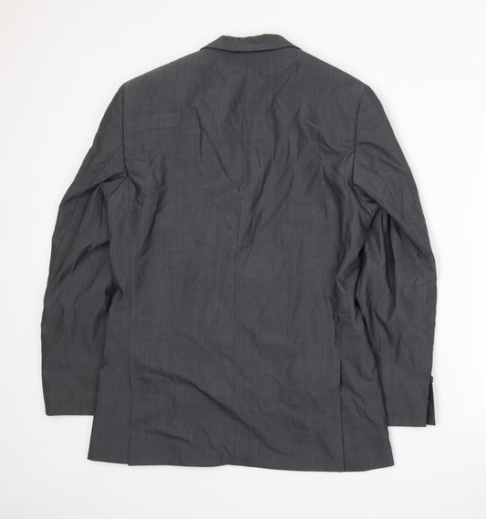 Preworn Mens Grey   Jacket Suit Jacket Size L