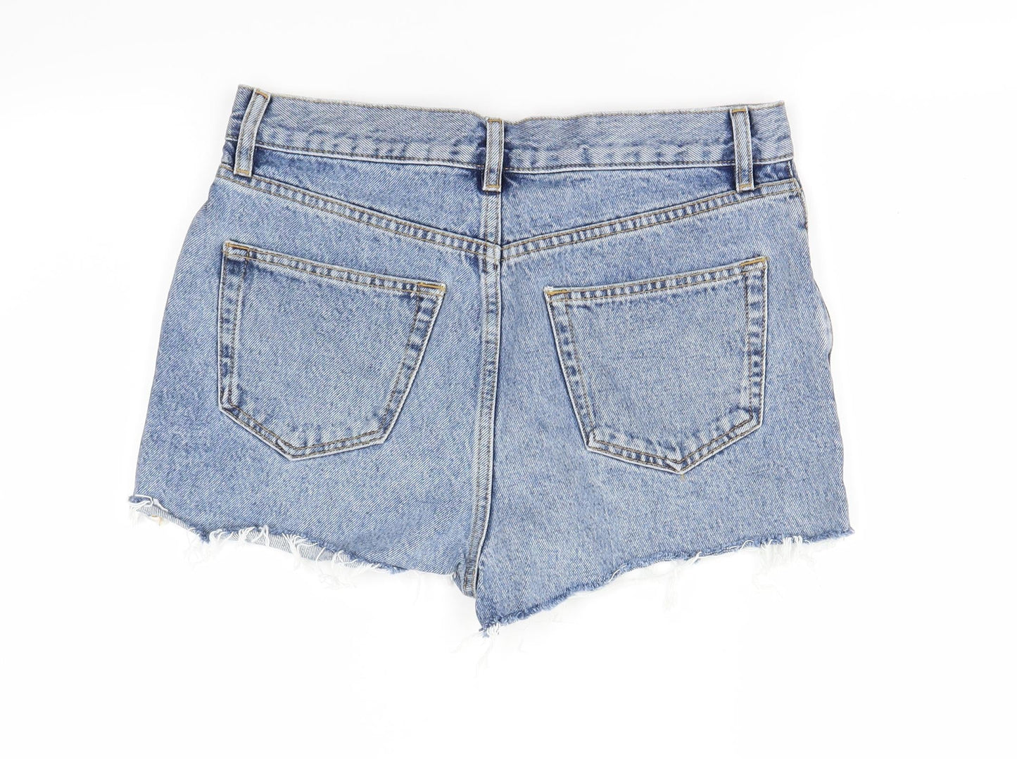 Preworn Womens Blue   Cut-Off Shorts Size 10