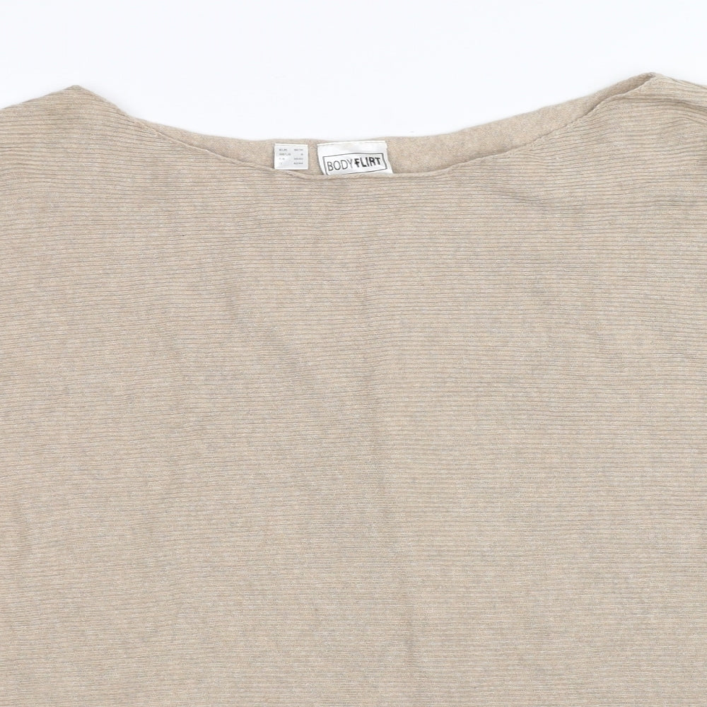 Body Flirt Womens Brown   Pullover Jumper Size S