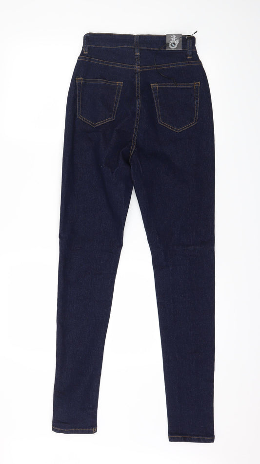 B.O.B Jeans Womens Blue  Denim Skinny Jeans Size 26 in L31 in