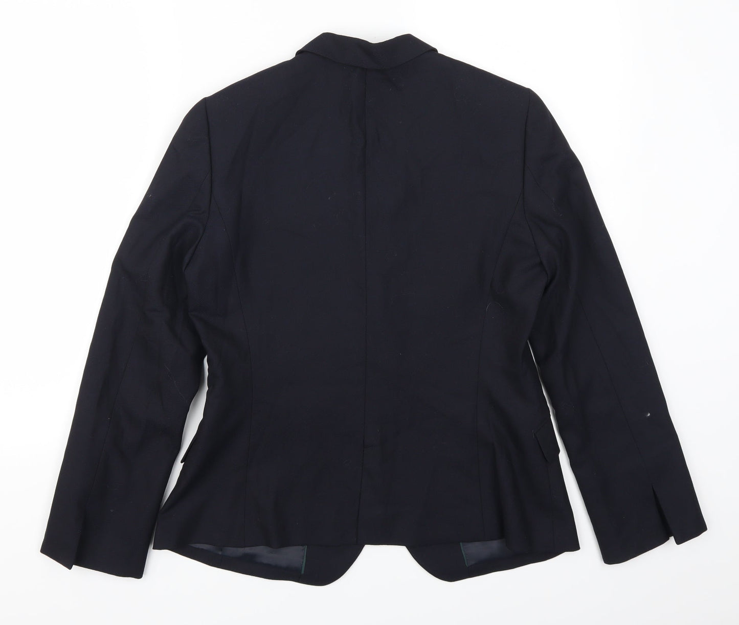 Les Nuis Womens Blue   Jacket Suit Jacket Size L
