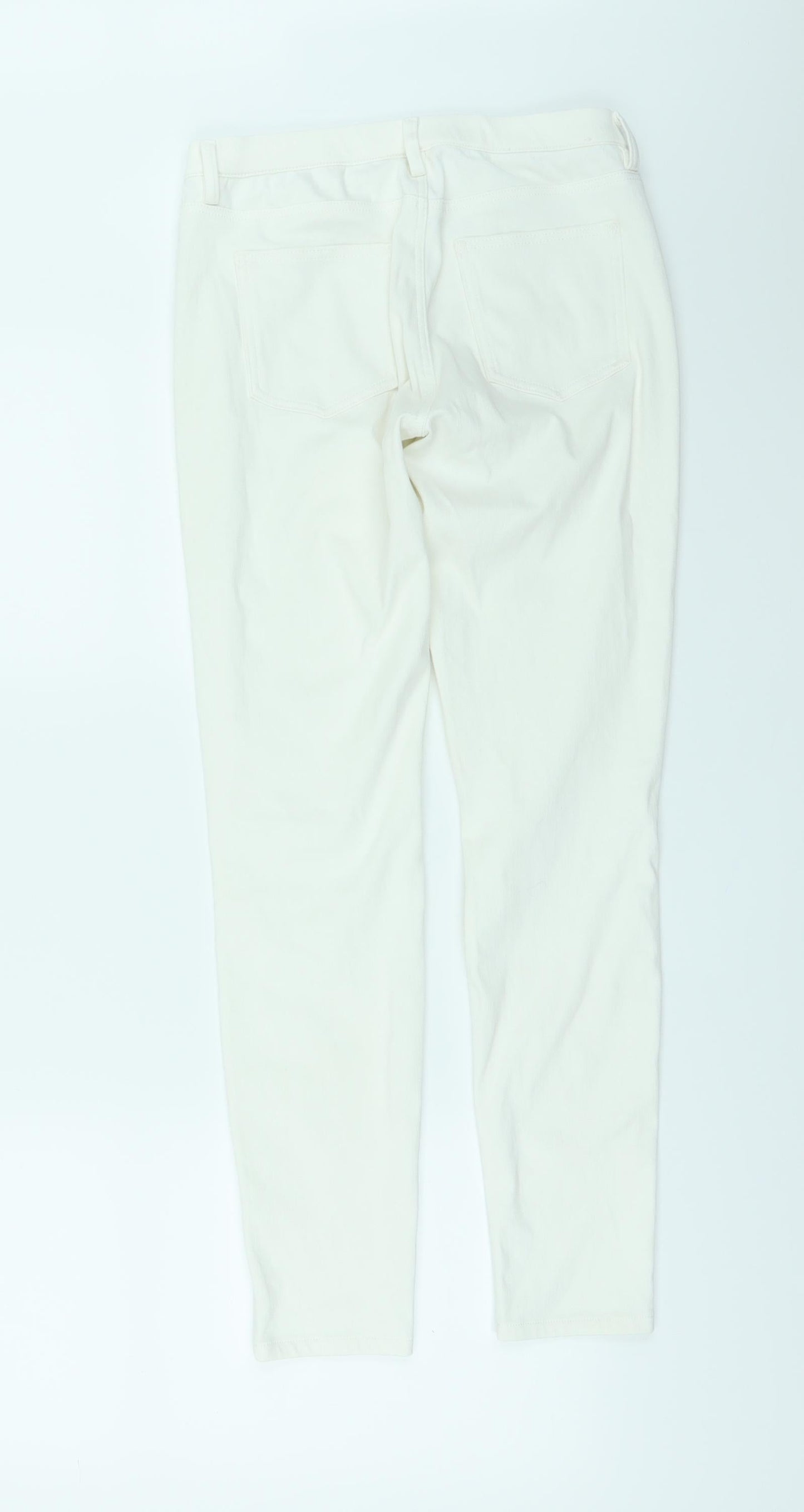 Preworn Womens White   Jegging Jeans Size 10 L27 in