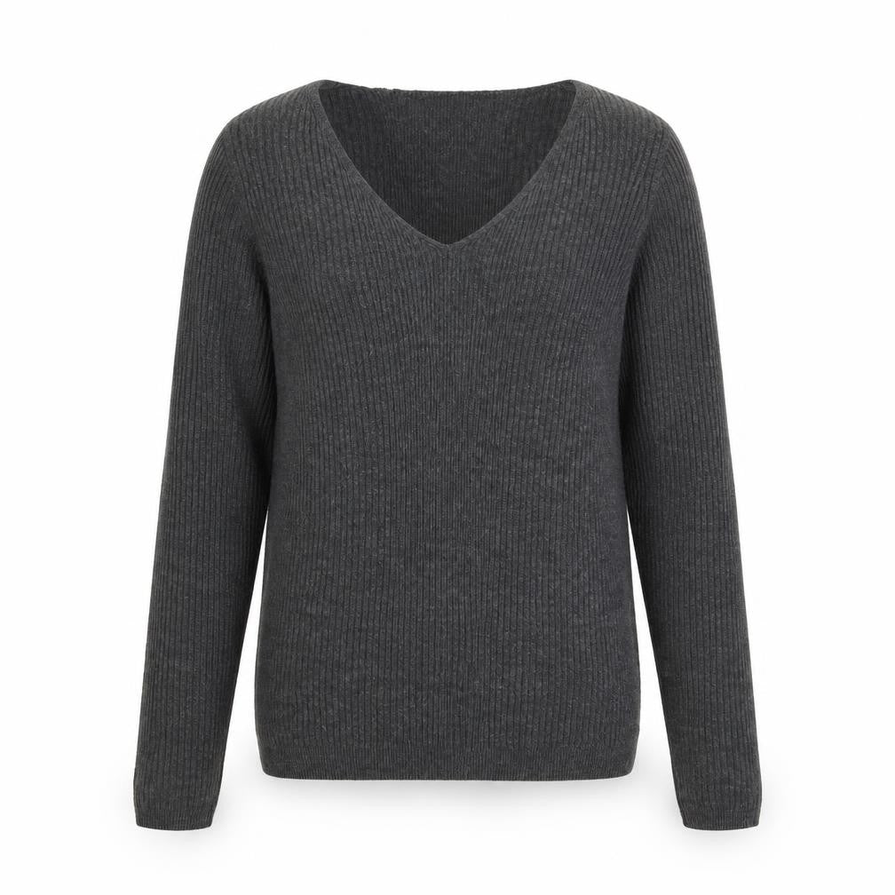 Marks & Spencer Womens Grey  Knit Pullover Jumper Size 8