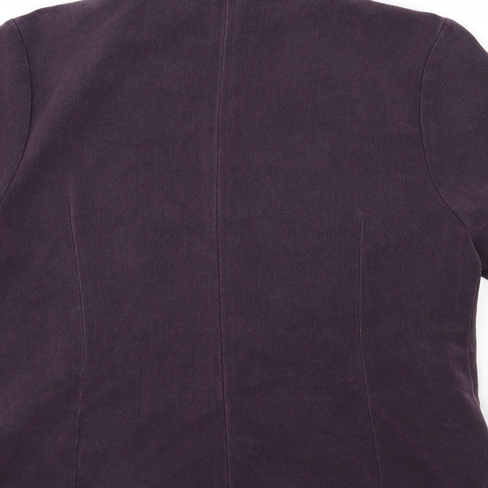 Perks Womens Purple   Jacket  Size 8