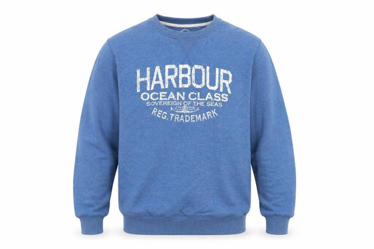 Easy Mens Blue   Pullover Jumper Size M