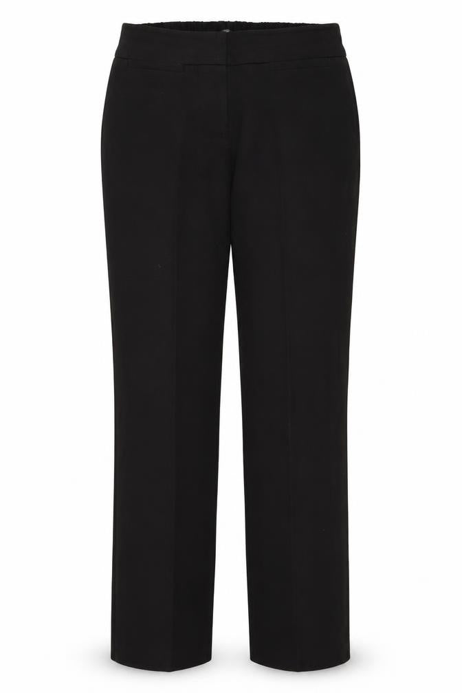 Preworn Womens Black   Trousers  Size 14 L32 in