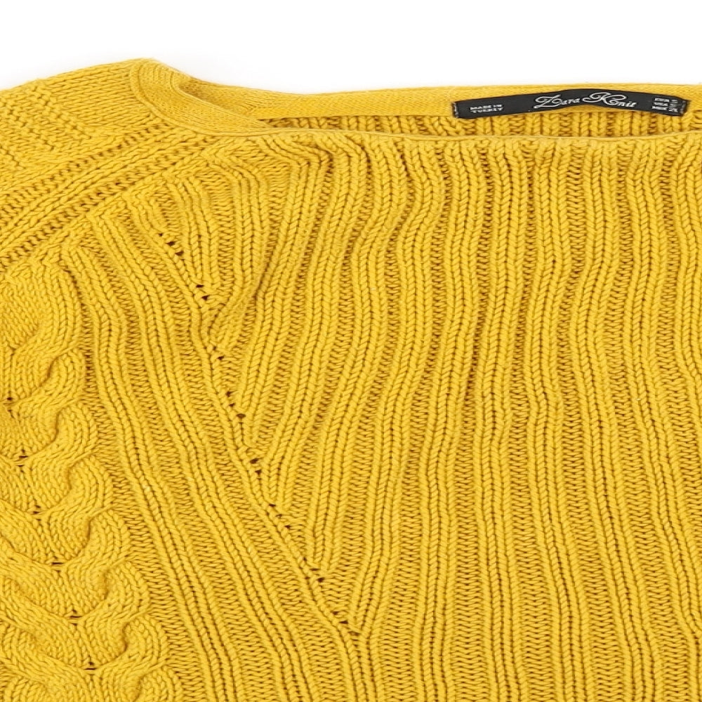 Preworn Womens Yellow   Pullover Jumper Size S