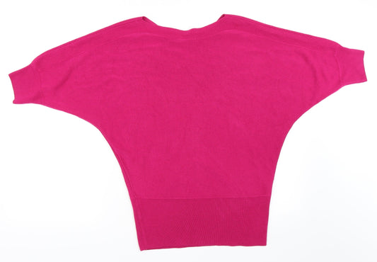 Marks and Spencer Womens Pink   Pullover Jumper Size 8