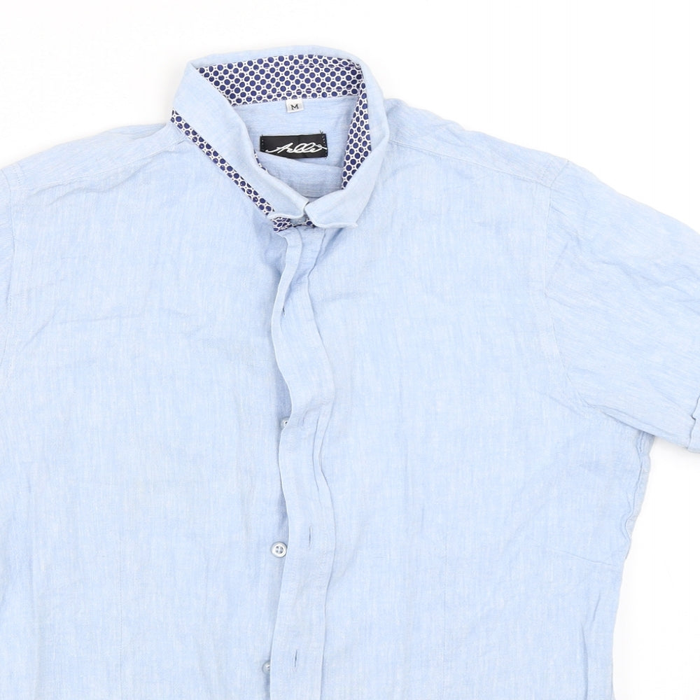 Preworn Mens Blue    Button-Up Size M