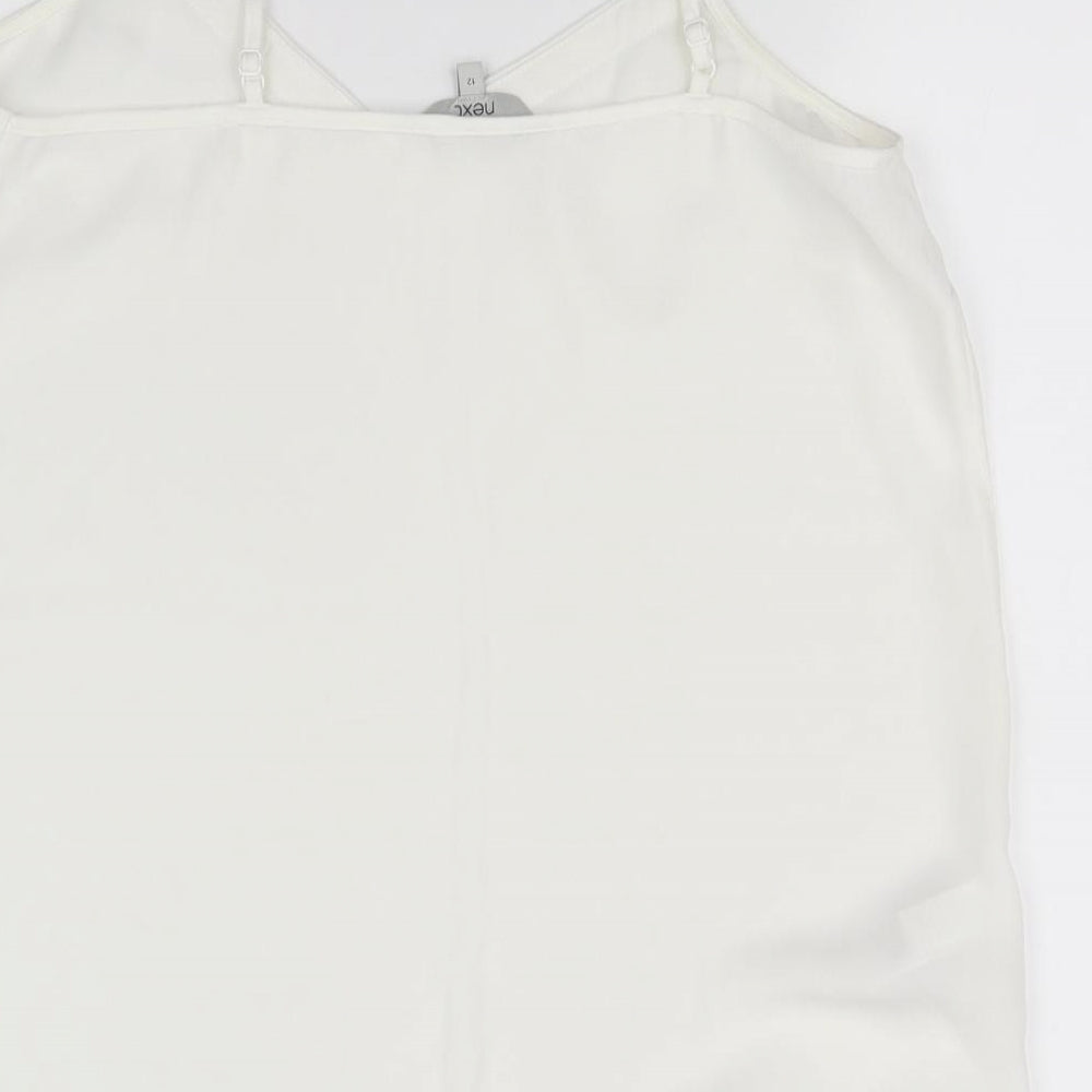 NEXT Womens White   Basic Blouse Size 12