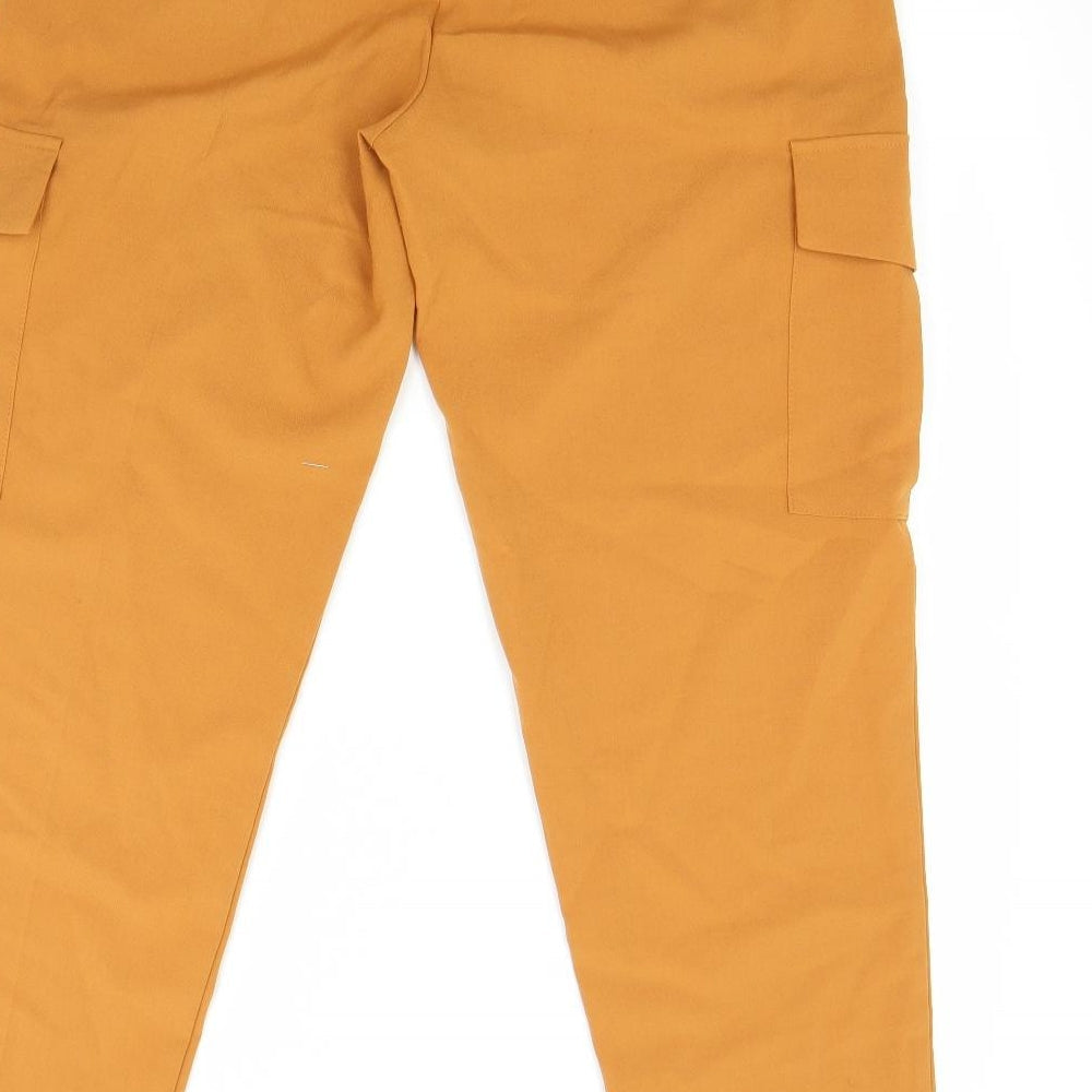 sinsay Womens Orange   Trousers  Size L L26 in