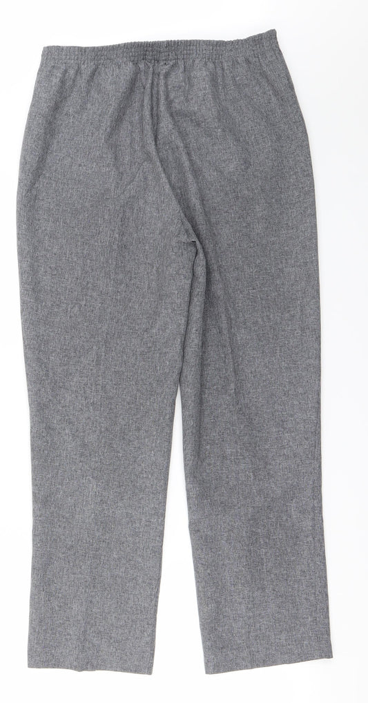 Preworn Womens Grey   Trousers  Size 10 L25 in