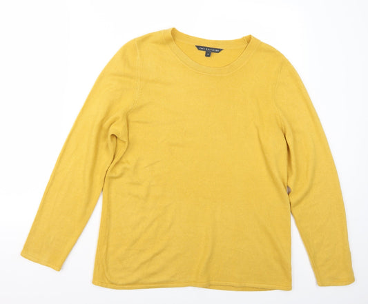 F&F Womens Yellow   Pullover Jumper Size 14