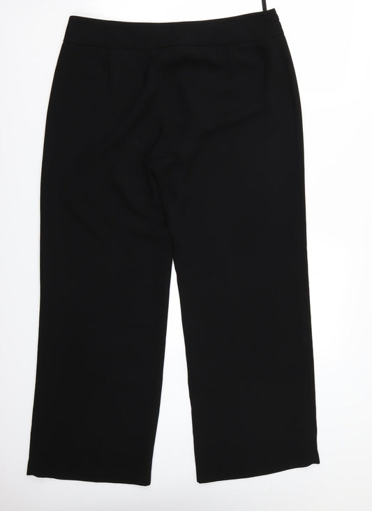 Marks and Spencer Womens Black   Trousers  Size 16 L29 in
