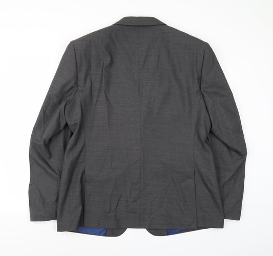 Marks and Spencer Mens Grey   Jacket Suit Jacket Size 44