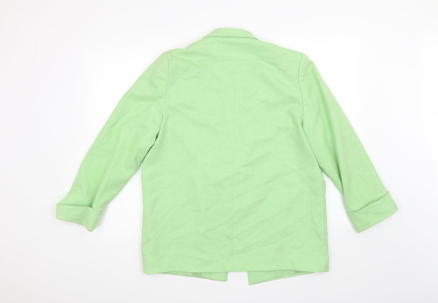 Miss Smith Womens Green   Jacket Blazer Size 10