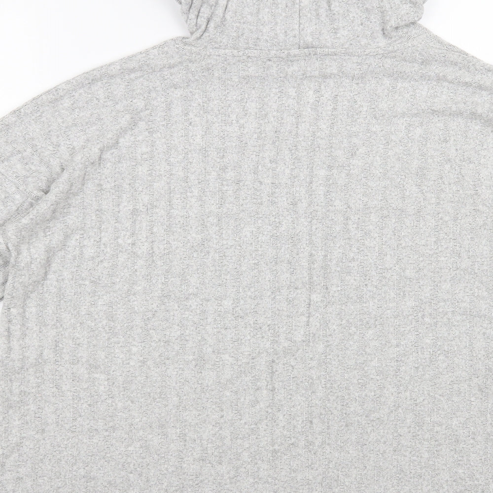George Womens Grey   Pullover Hoodie Size M