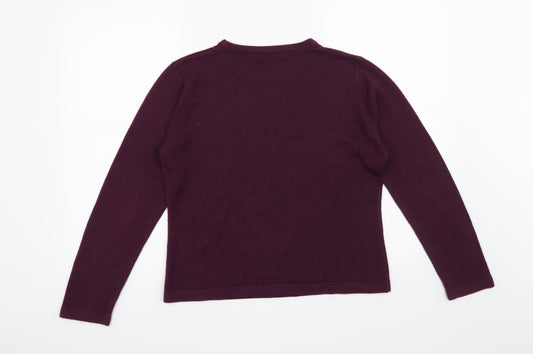 JDV Womens Purple   Pullover Jumper Size 12