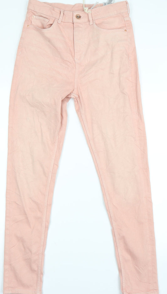 the carrie Womens Orange   Straight Jeans Size 12 L26.5 in