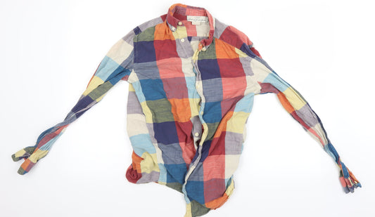 label of graded goods Womens Multicoloured Camouflage  Basic Button-Up Size 4