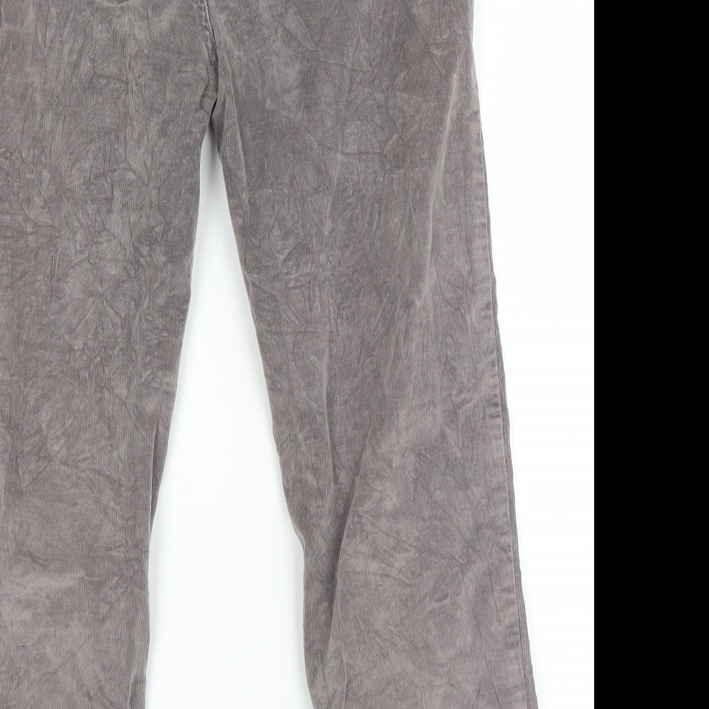 Cotton Traders Womens Grey   Trousers  Size 12 L23 in