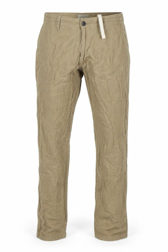 Marks and Spencer Mens Beige   Chino Trousers Size 32 L25 in