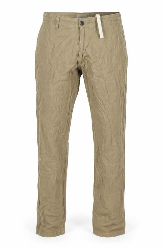 Marks and Spencer Mens Beige   Chino Trousers Size 32 L25 in