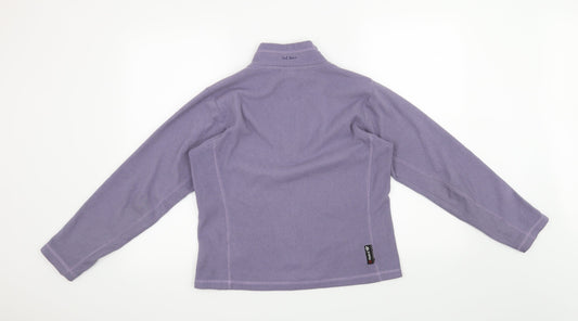 Polartec Womens Purple   Pullover Sweatshirt Size 10