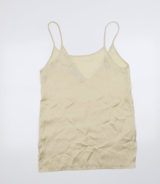 something else Womens Gold   Basic Tank Size 12