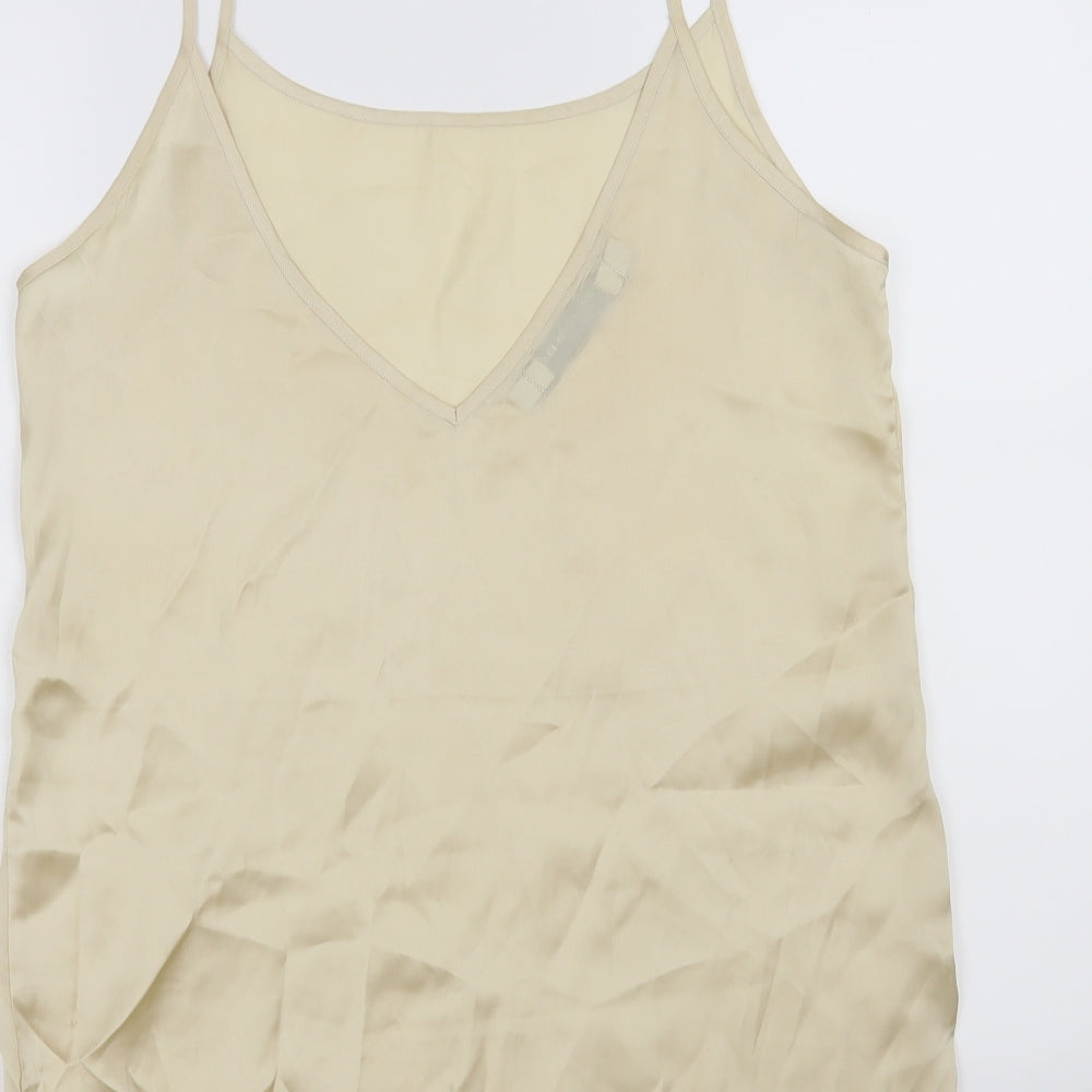 something else Womens Gold   Basic Tank Size 12