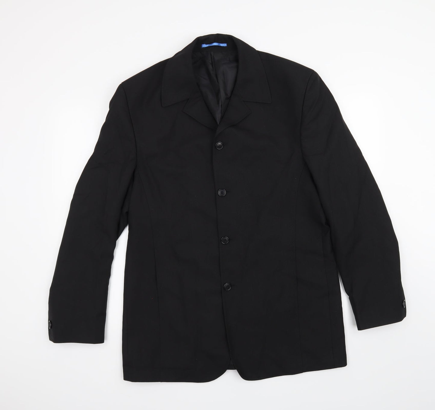 Willson Mens Black   Jacket Suit Jacket Size 40
