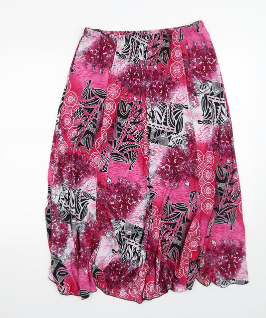 Preworn Womens Pink   A-Line Skirt Size M