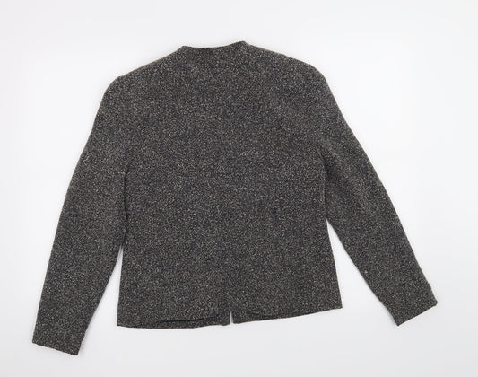 Amanda Smith Womens Grey   Jacket Coat Size 4