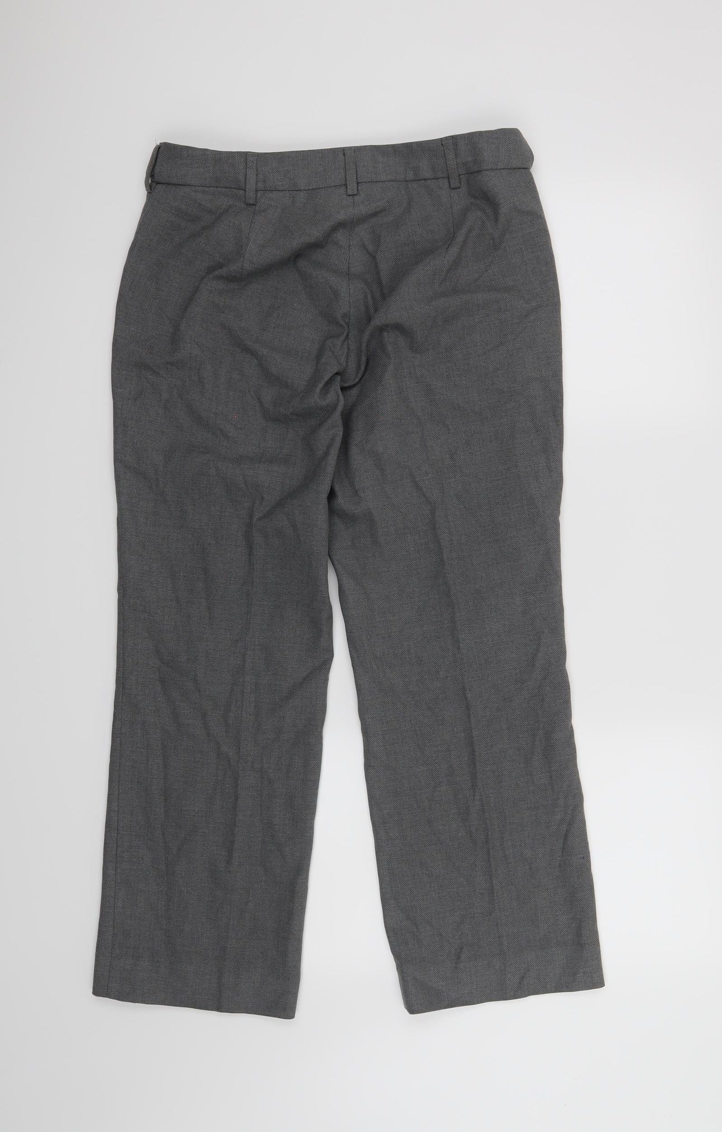 Simon Jersey Womens Grey   Trousers  Size 10 L26 in