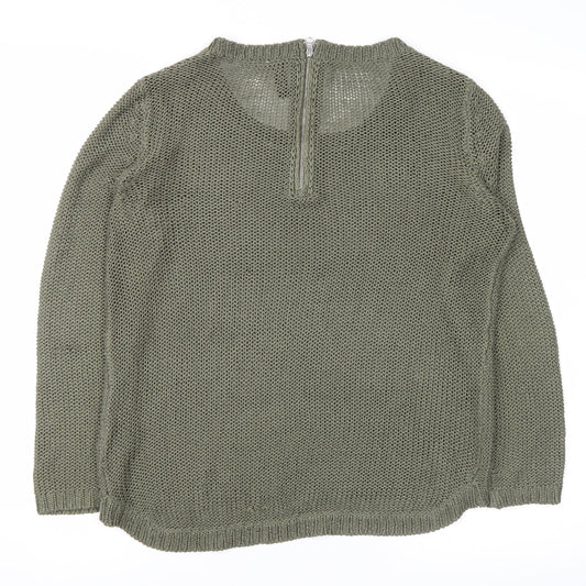 no brand Womens Green   Pullover Jumper Size XS