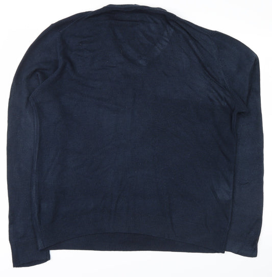 Cedar Wood State Mens Blue   Pullover Jumper Size XL