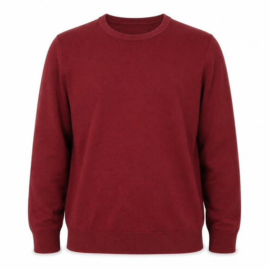 Atlantic Bay Mens Red   Pullover Jumper Size L