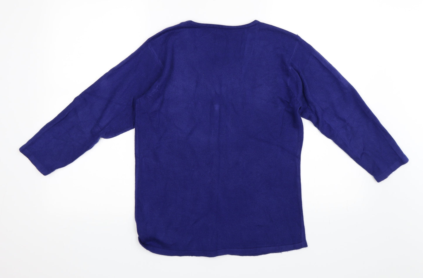 BM Womens Blue   Pullover Jumper Size S