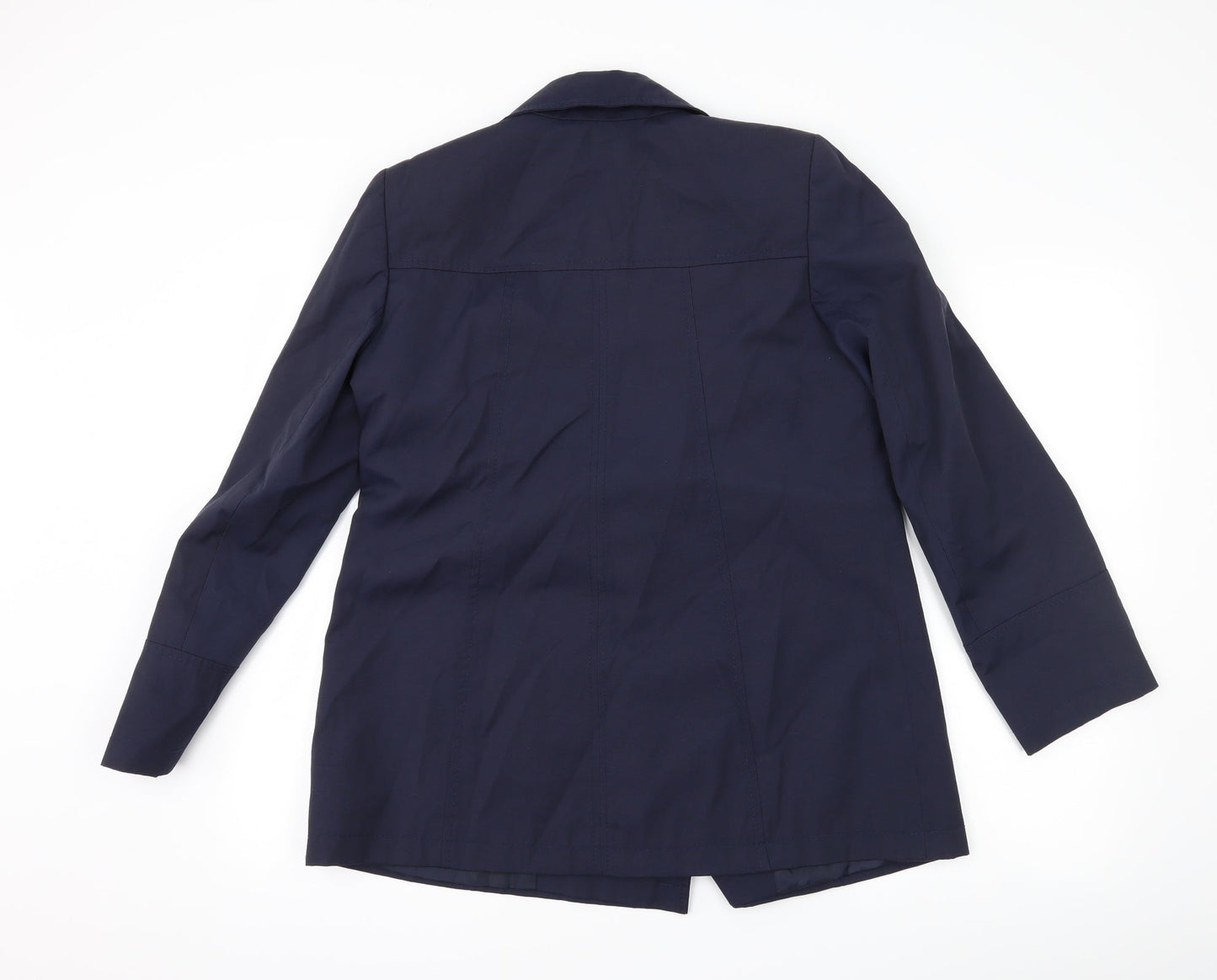 BHS Womens Blue   Overcoat Coat Size 10
