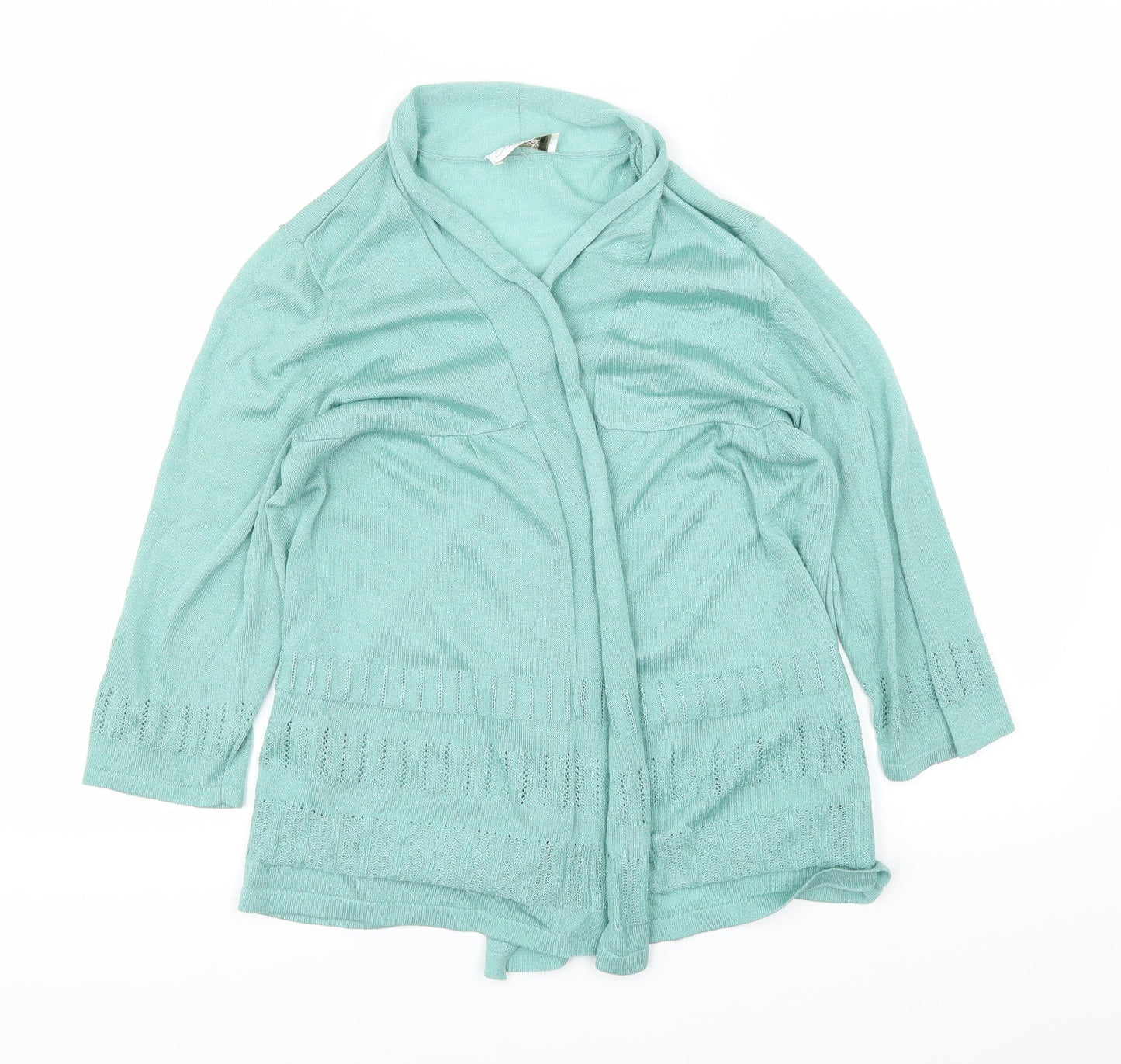 harry Womens Blue   Cardigan Jumper Size S