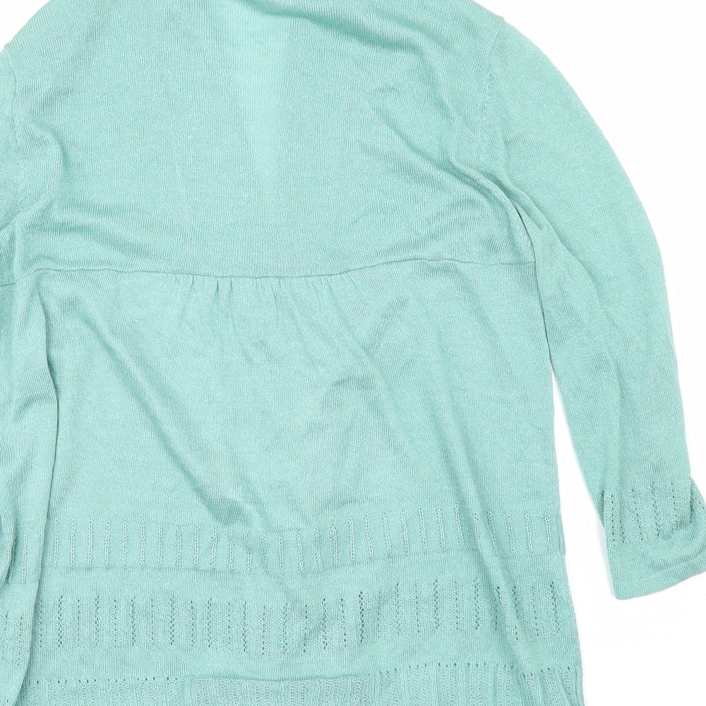harry Womens Blue   Cardigan Jumper Size S