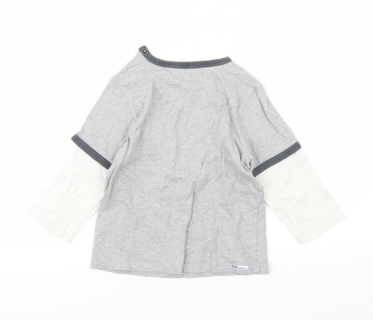 Timberland Boys Grey   Basic T-Shirt Size 2 Years