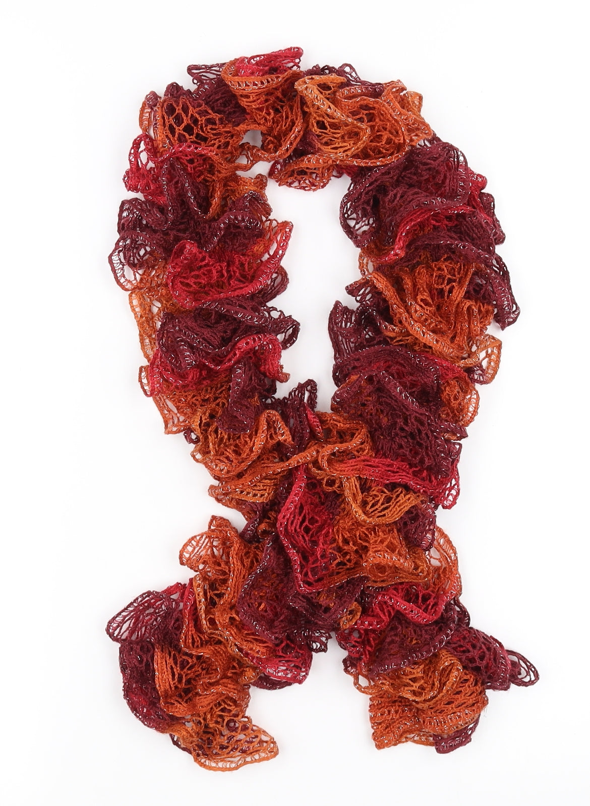 Preworn Womens Orange    Scarf