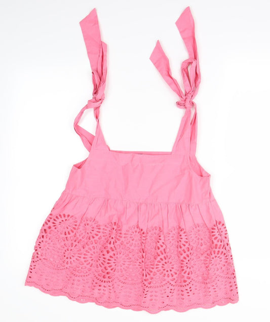 Limited Collection Womens Pink   Basic Tank Size 6