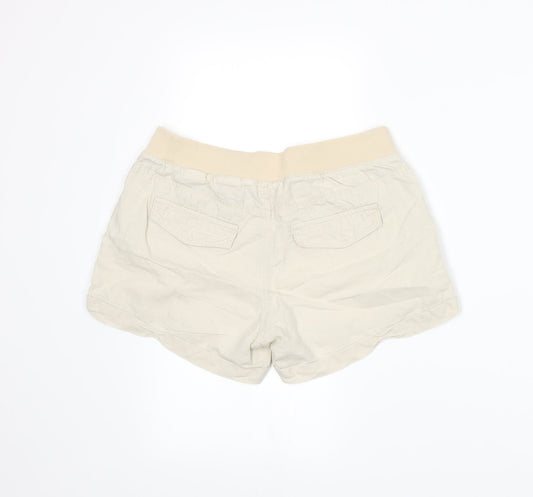 H&M Girls Beige   Hot Pants Shorts Size 12-13 Years