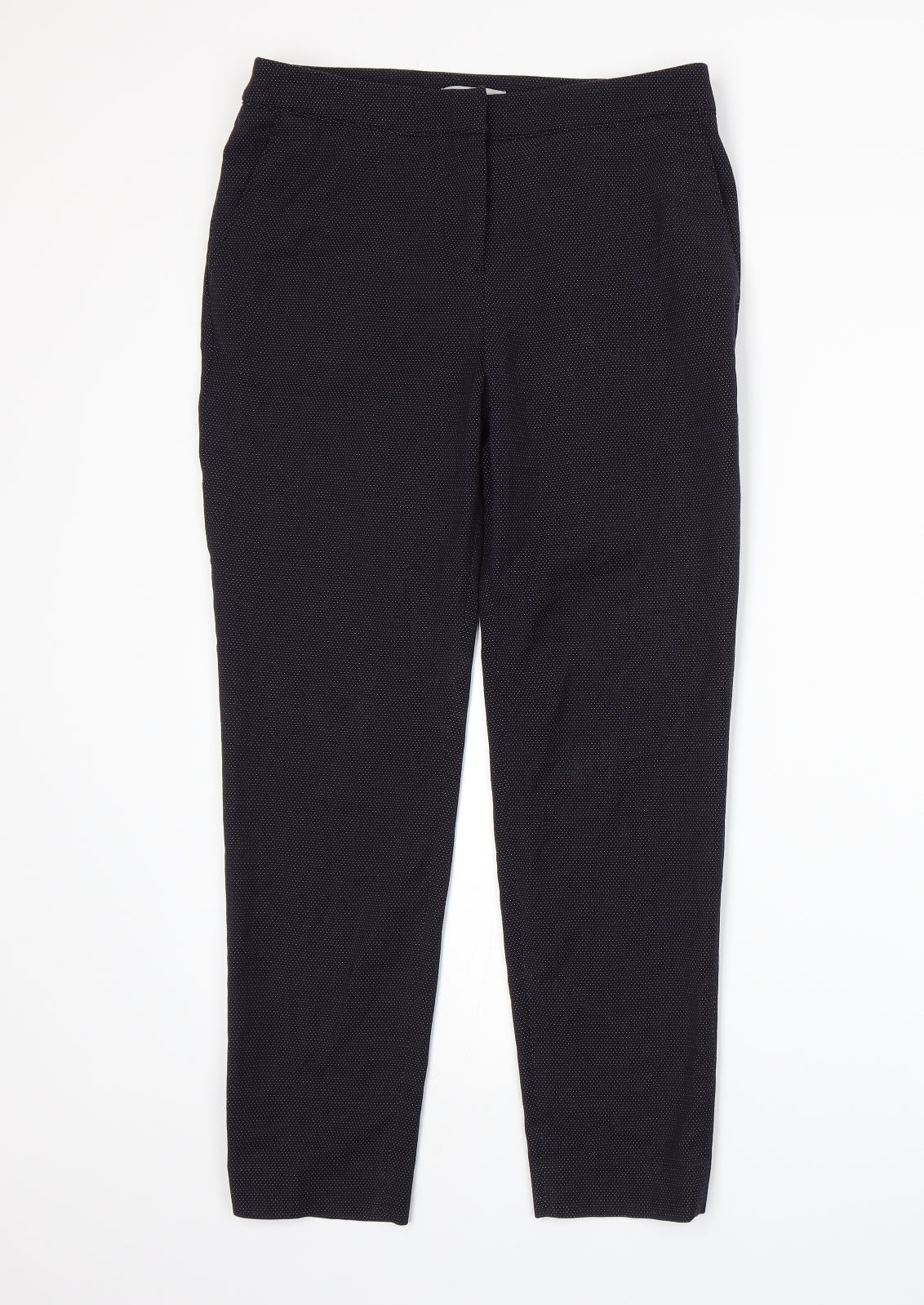 H&M Womens Blue   Trousers  Size 8 L25 in